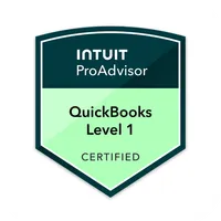 QuickBooks Level 1 Certified badge