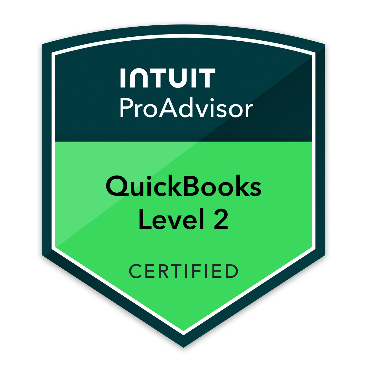 QuickBooks Level 2 Certified badge