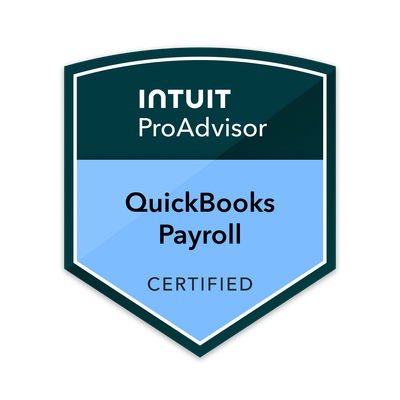 QuickBooks Payroll Certified badge